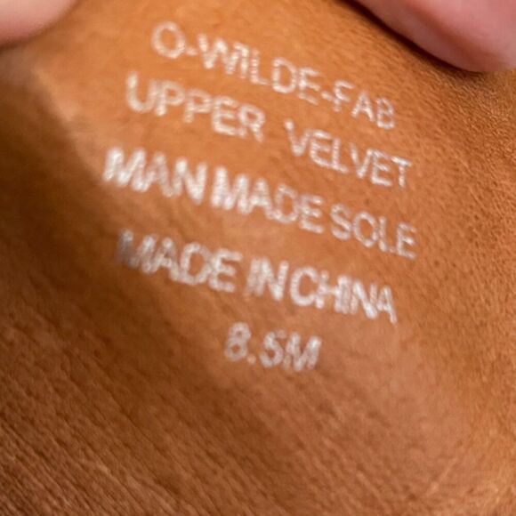 Havana Last by Jeffery Campbell Black Velvet Platform Shoes Size 8.5 - Picture 8 of 9